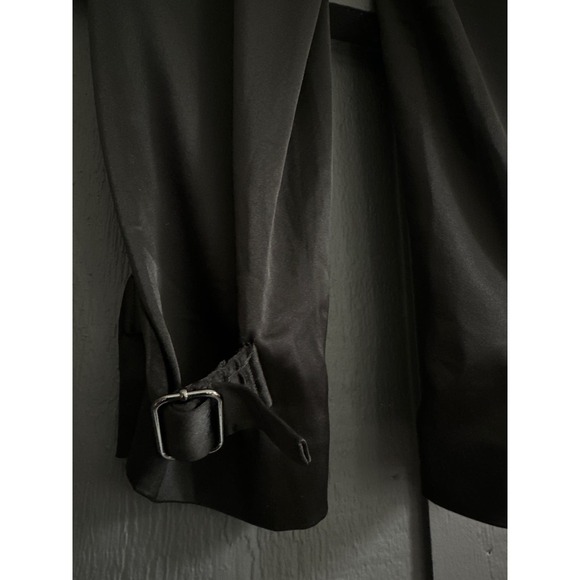 Aritzia Babaton Refined Satin Cargo Pant in Black Size 4 - Picture 8 of 16